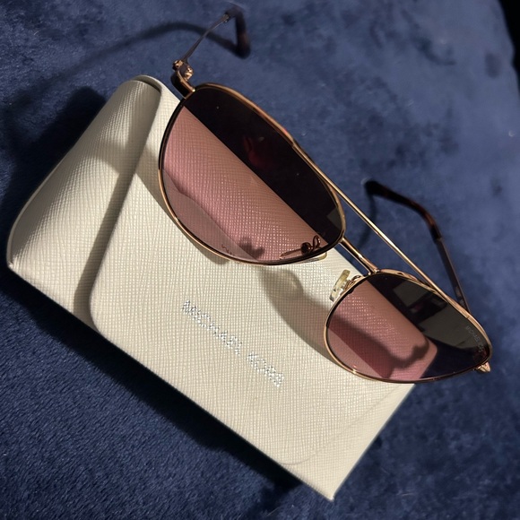 Michael Kors Gold Rose Tinted Sunglasses - Picture 2 of 7